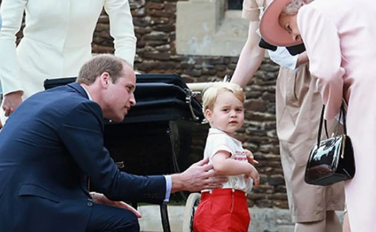 Prince George calls Queen 'Gan-Gan'