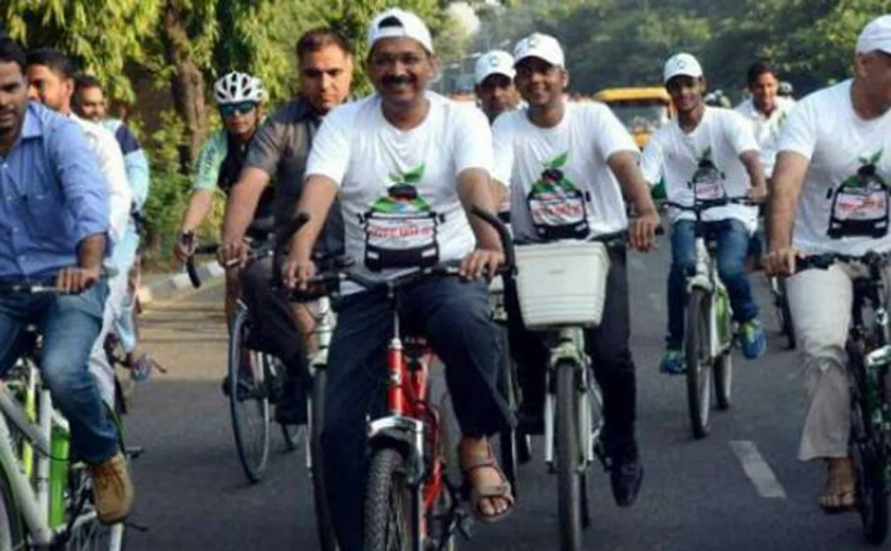 Delhi govt holds 6th car-free day