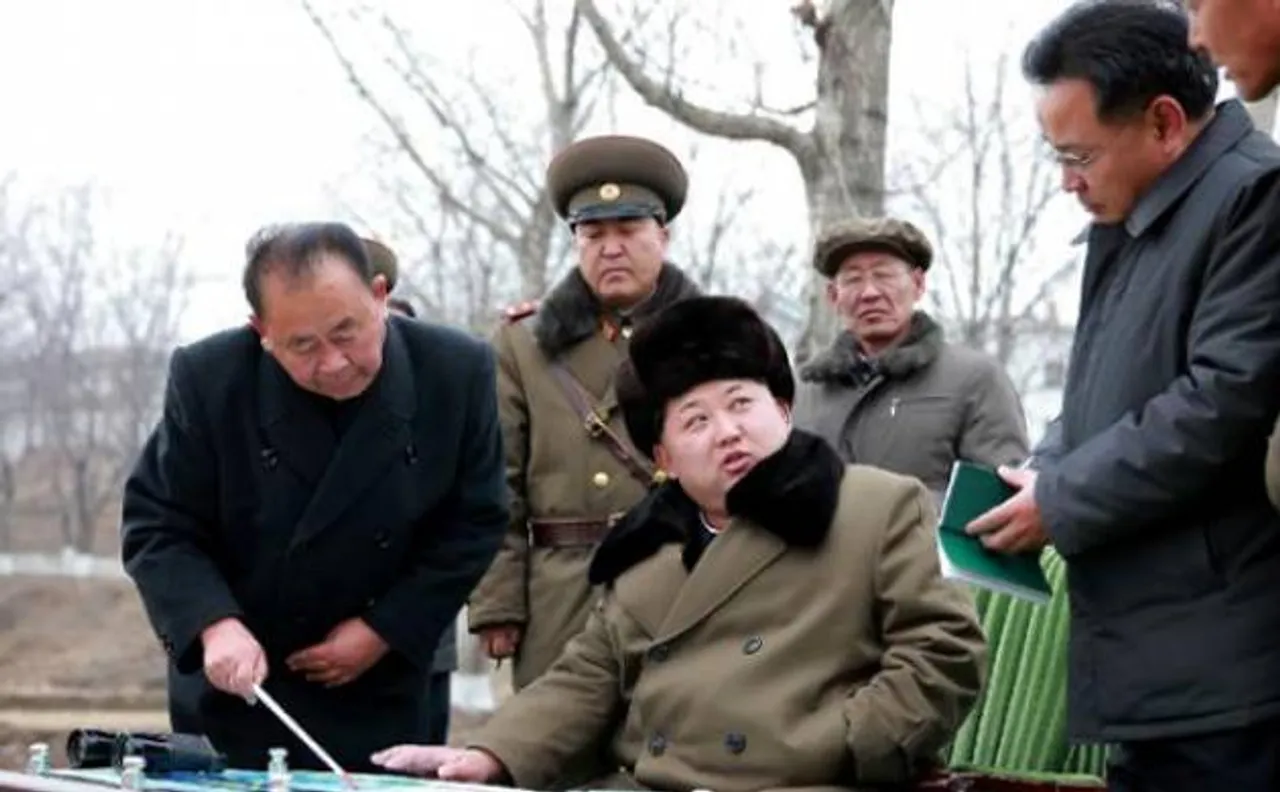 Kim Jong-Un hails solid-fuel rocket succes 