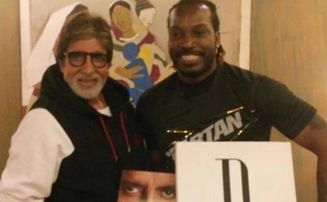 When Amitabh Bachchan met Chris Gayle!