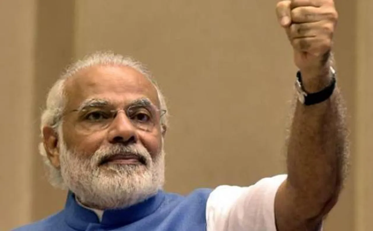 PM Modi meets Indian diamond traders from Antwerp