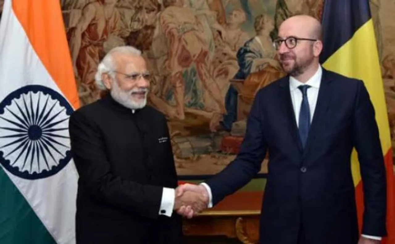 From Brussels, PM Modi pitches for pact with Belgium to combat terrorism
