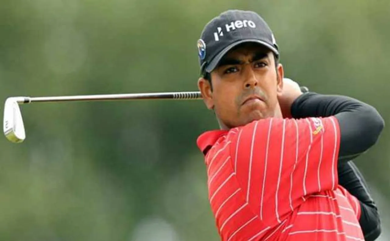 Solid start for Lahiri at Houston Open, lies tied 32