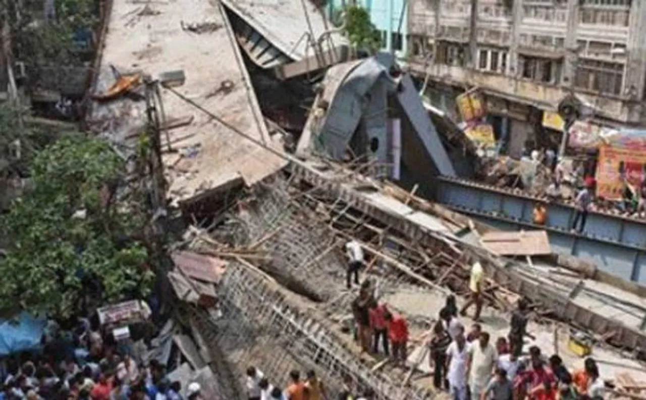 Kolkata Flyover Collapse: Death toll rises to 24; officials detained