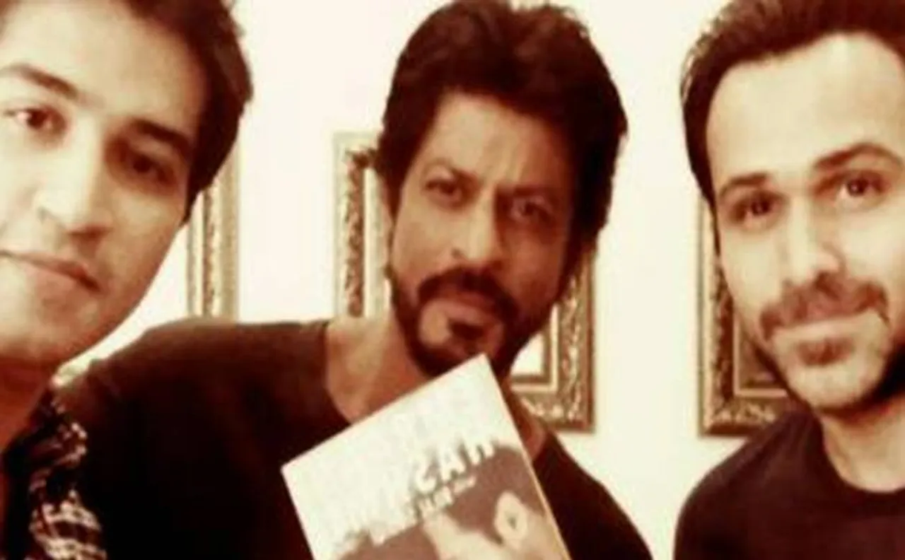 Shah Rukh Khan promotes Emraan Hashmi's book on son