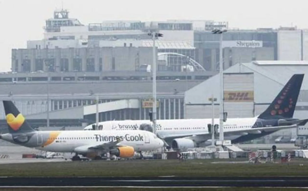 1st passenger flight leaves Brussels since March 22 attacks