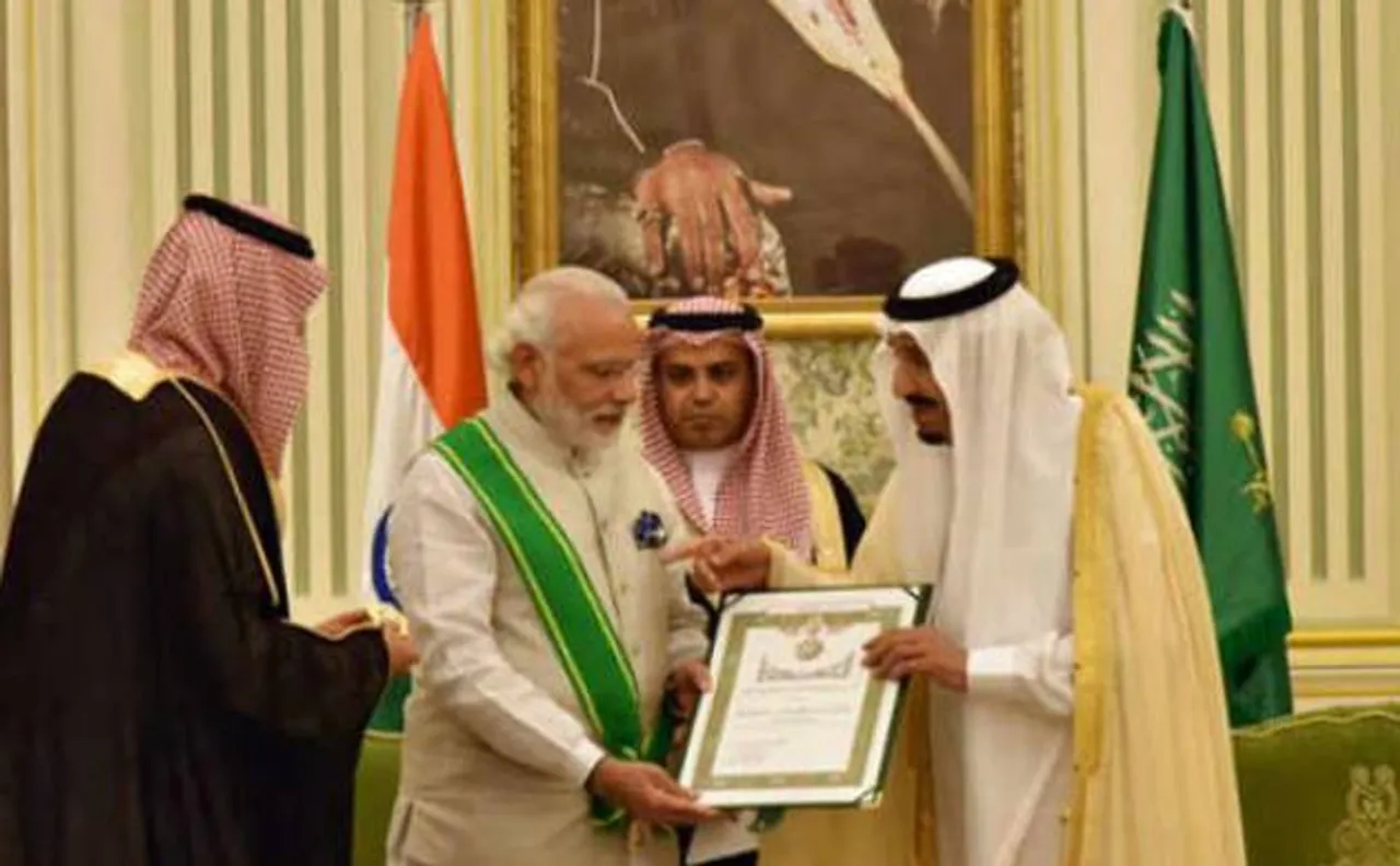 PM Narendra Modi conferred Saudi Arabia's highest civilian honour