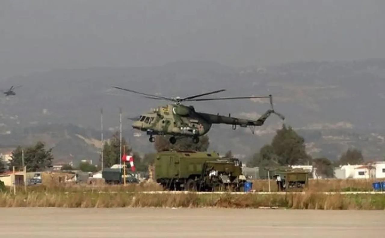 2 Russian military pilots killed in Syria helicopter crash