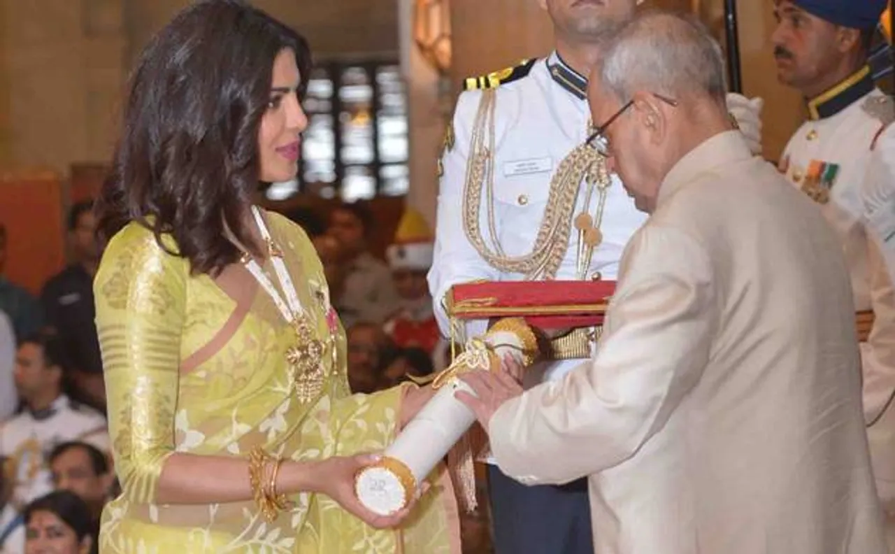 Rajinikanth, Sania, Priyanka Chopra honoured with Padma awards