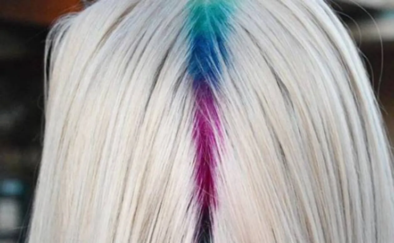 Did you see the new hidden rainbow roots trend yet?