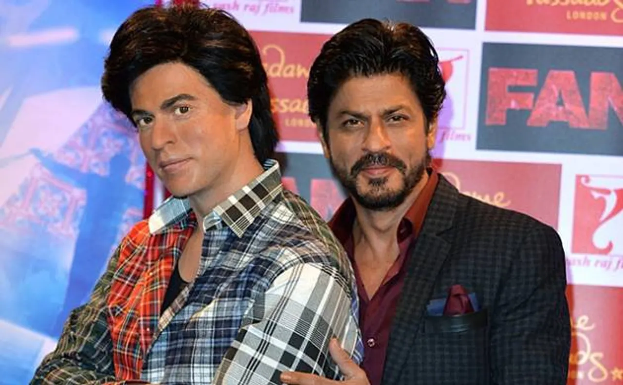 Shah Rukh Khan unveils 'Fan' inspired wax figure at Madame Tussauds