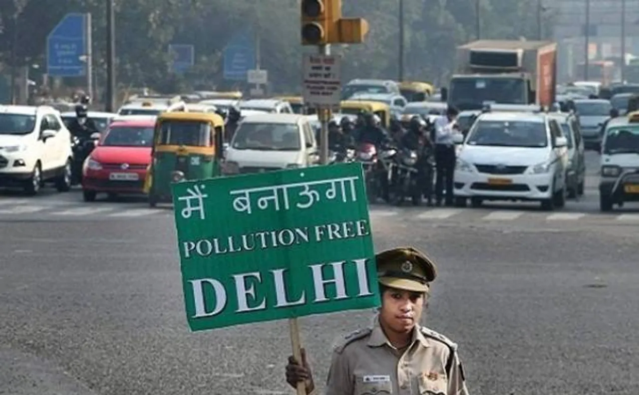 Air quality improves slightly on second day of odd-even