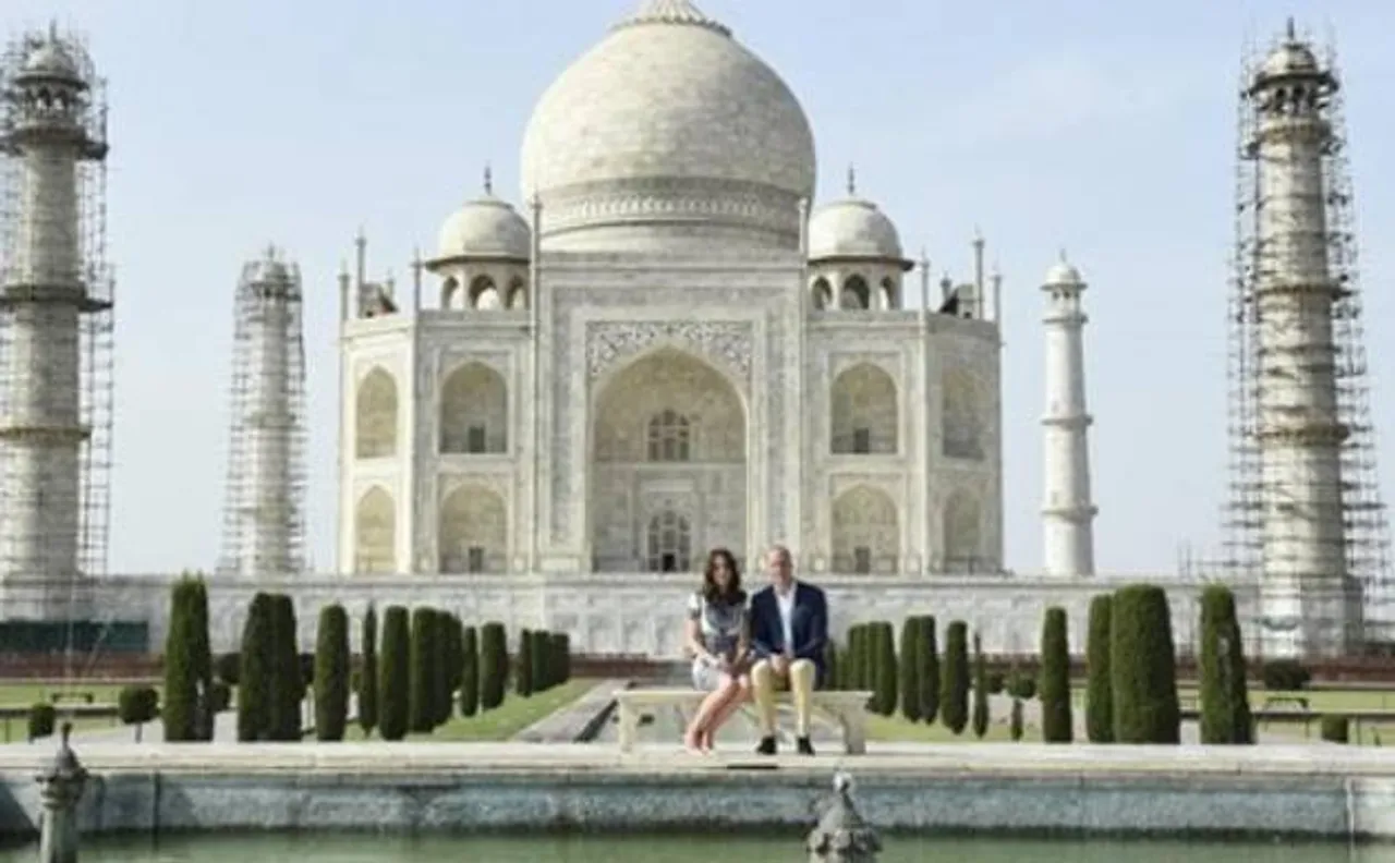 Prince William and Kate Middleton visit Taj Mahal, evoke memories of Diana's visit