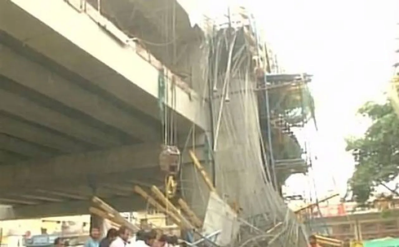 Metro project shuttering collapses in Lucknow, 8 workers injured