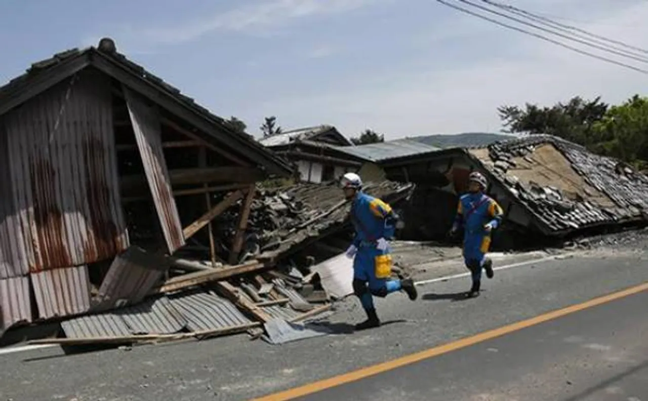 Some sleep in cars after 2 nights of quakes kill 41 in Japan