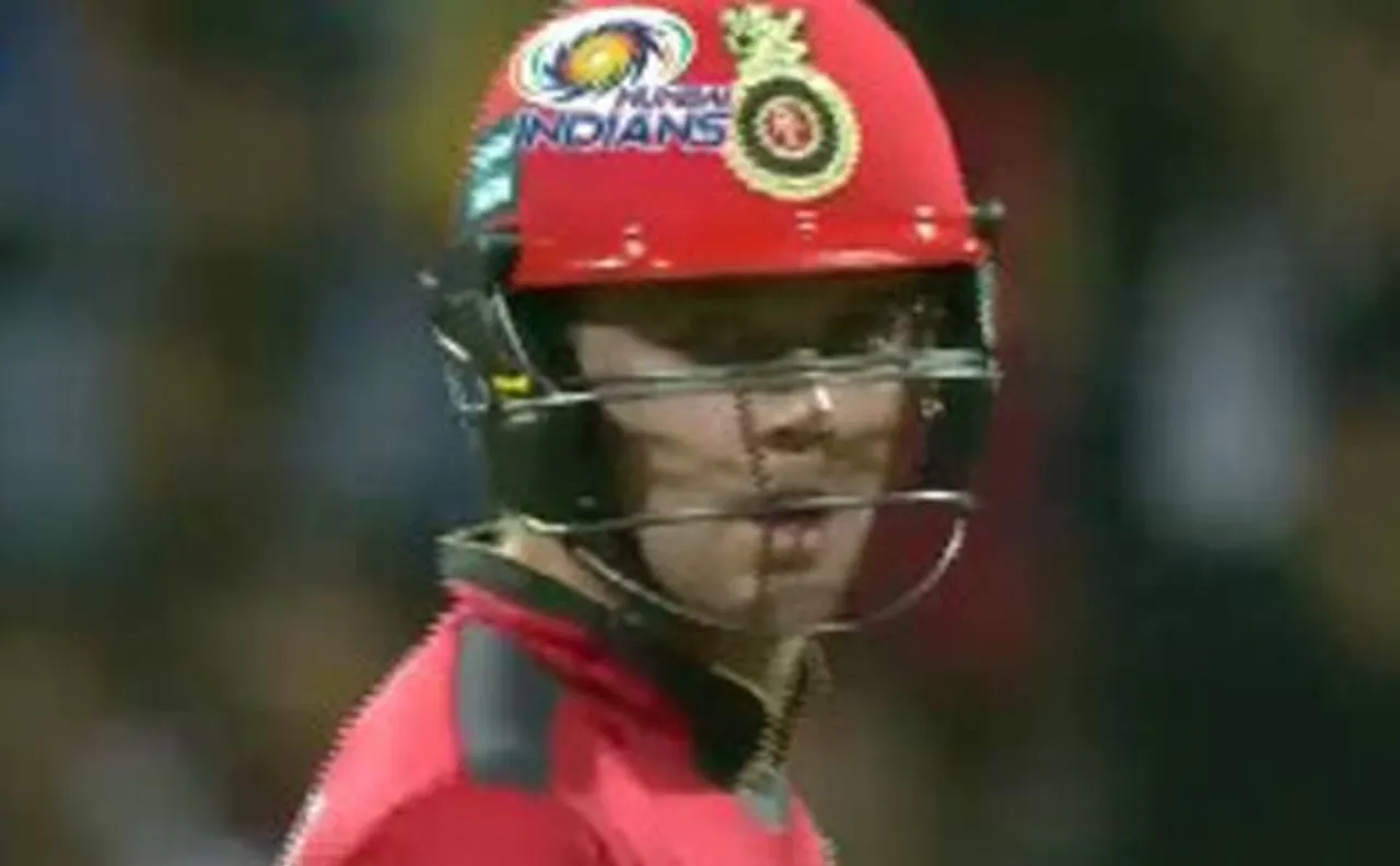 RCB post 170/7 against Mumbai Indians in IPL