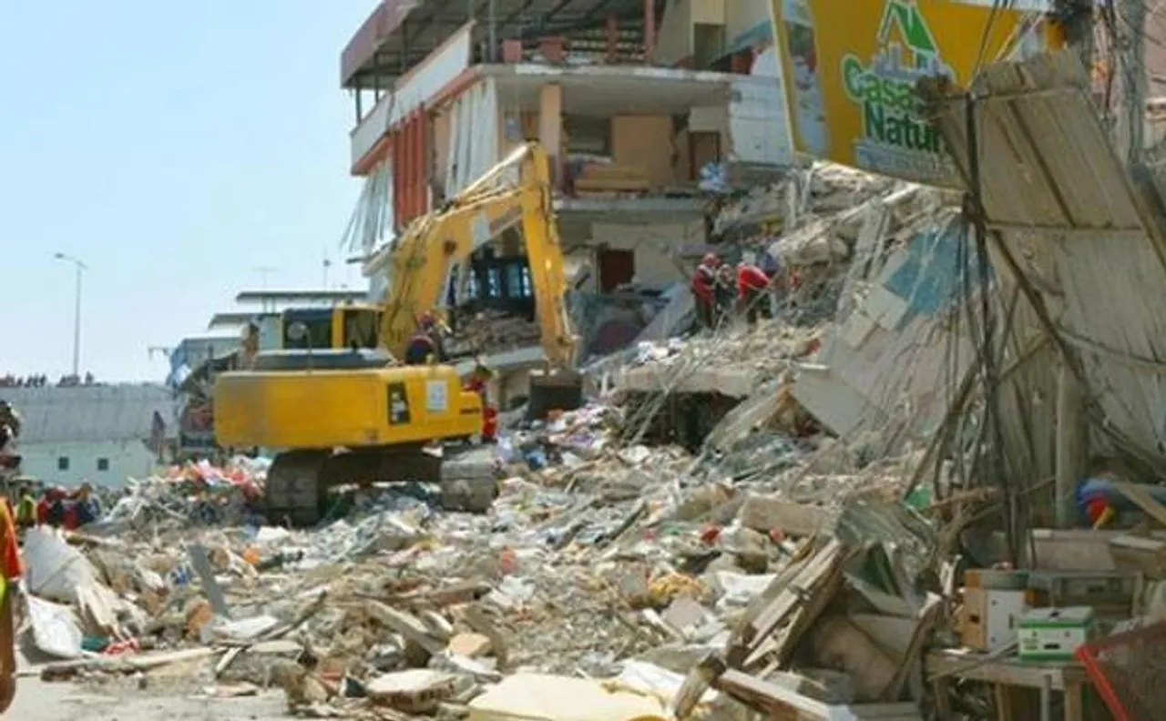 Another earthquake of 6.1 magnitude strikes off Ecuador coast: USGS
