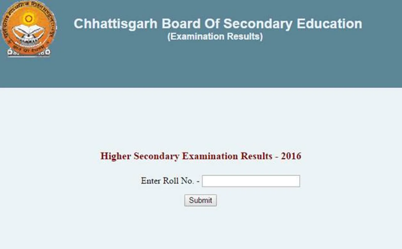 CGBSE Chhattisgarh Class 12th Board Result 2016 announced; check merit list at CGBSE.net and CGBSE.nic.in