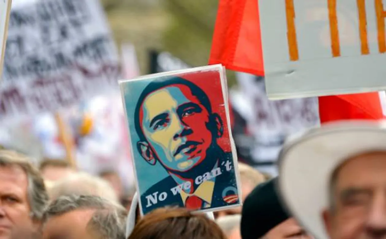 Protest rocks Hannover ahead of Obama's visit