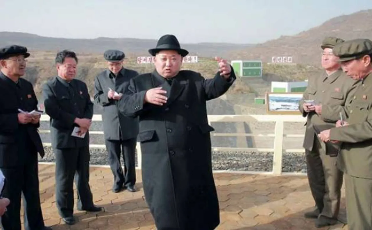 North Korea's Kim hails 'successful' submarine missile test 
