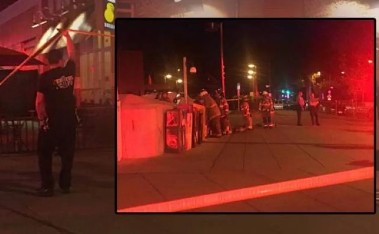 Blast outside Washington's Tenleytown metro station, people evacuated