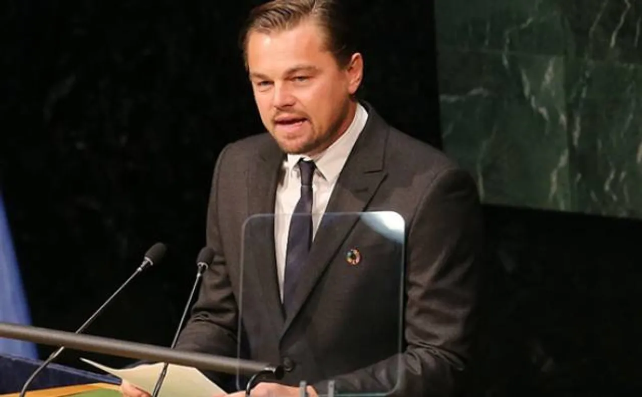 Leonardo Dicaprio terrified about climate change