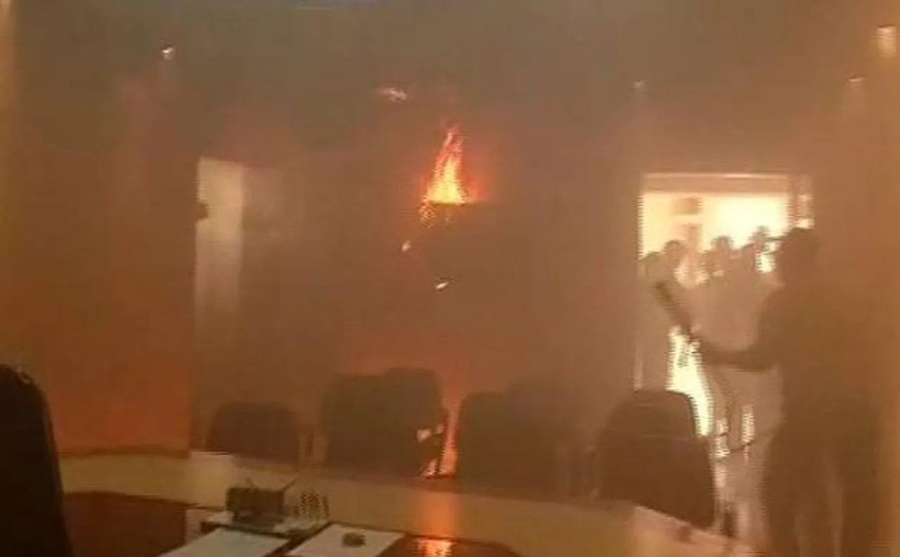 Fire breaks out in Chief Minister Naveen Patnaikâ€™s chamber in Odisha Assembly