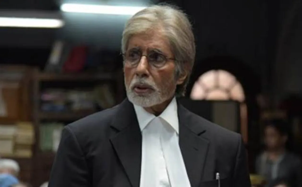 Big B finds working on 'Pink' tough
