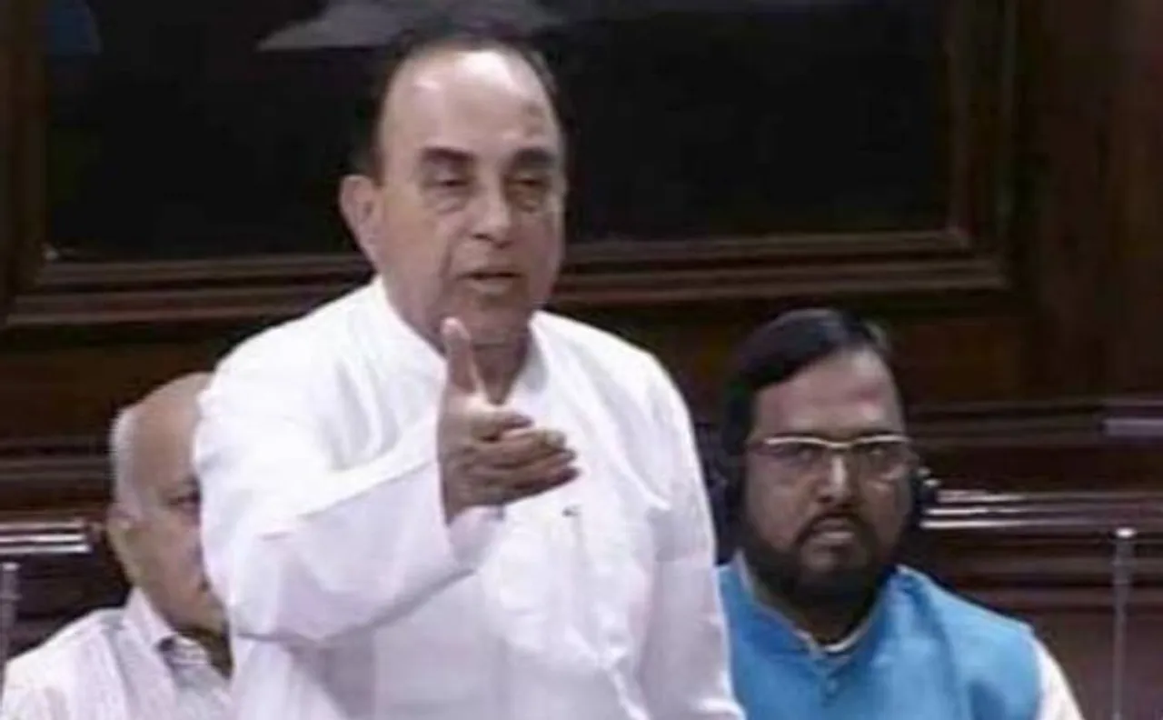 Subramanian Swamy warned against making controversial remarks in Parliament