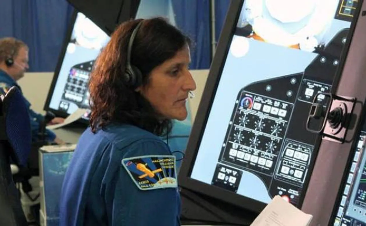 Sunita Williams trains with gen-next spaceflight simulators