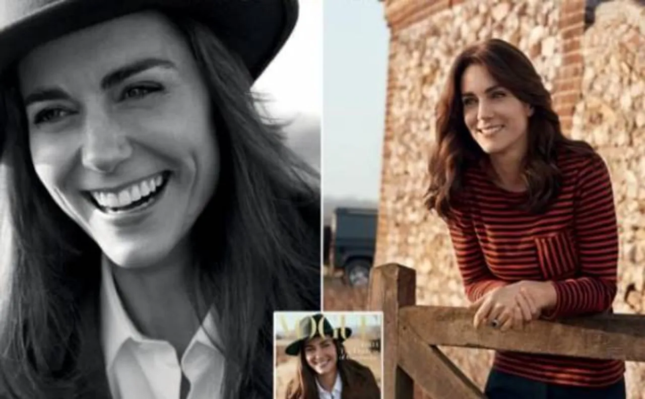 Kate Middleton graces cover of Vogue magazine's June edition 