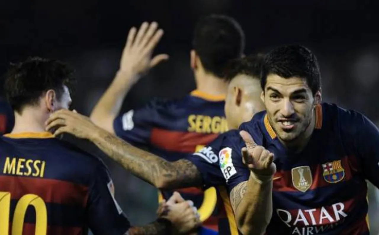 Barca beat Betis to remain top, Atletico,Real keep up pressure