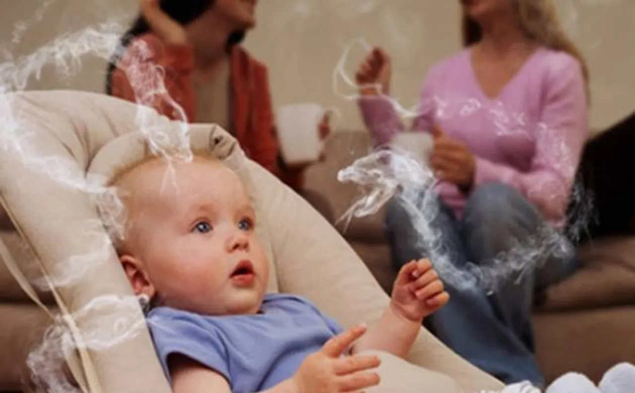 Avoid smoking inside home, it may put your childrenâ€™s health at risk!
