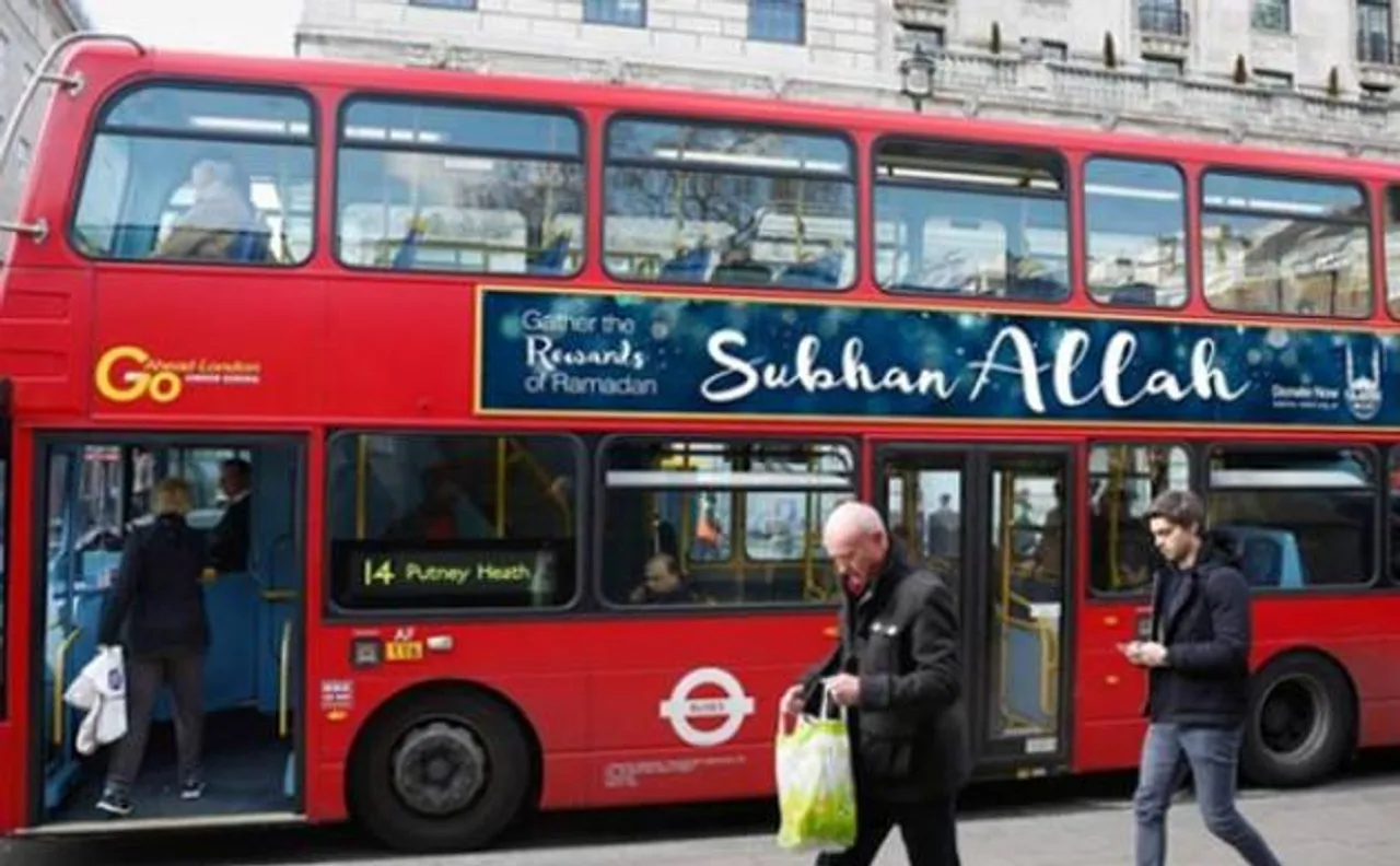 Britain's iconic red buses to portray Islam on positive side