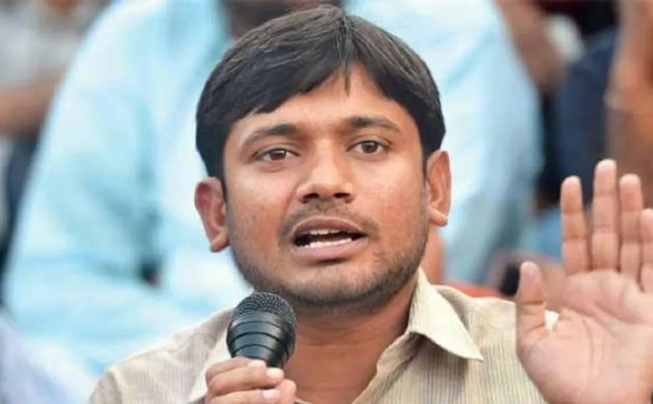 UP Navnirman Sena chief Amit Jani, who threatened to kill JNU President Kanhaiya Kumar, held