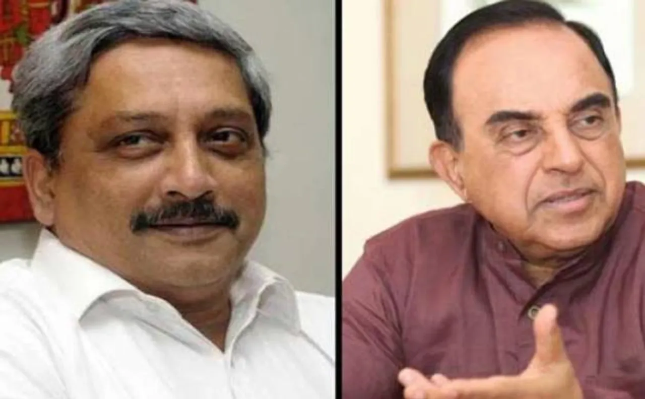 Privilege motions in Rajya Sabha: Congress to accuse Subramanian Swamy, Manohar Parrikar