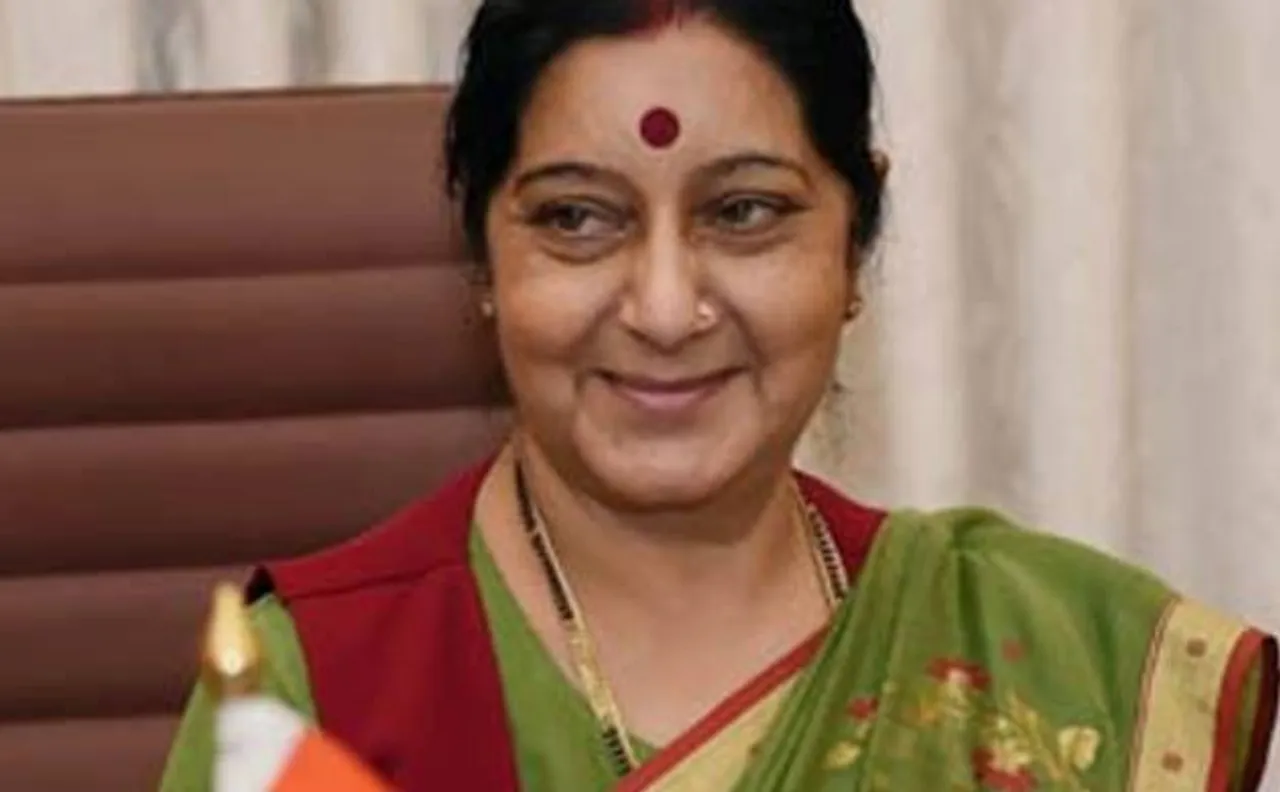 External Affairs Minister Sushma Swaraj discharged from AIIMS, complained of chest congestion and fever
