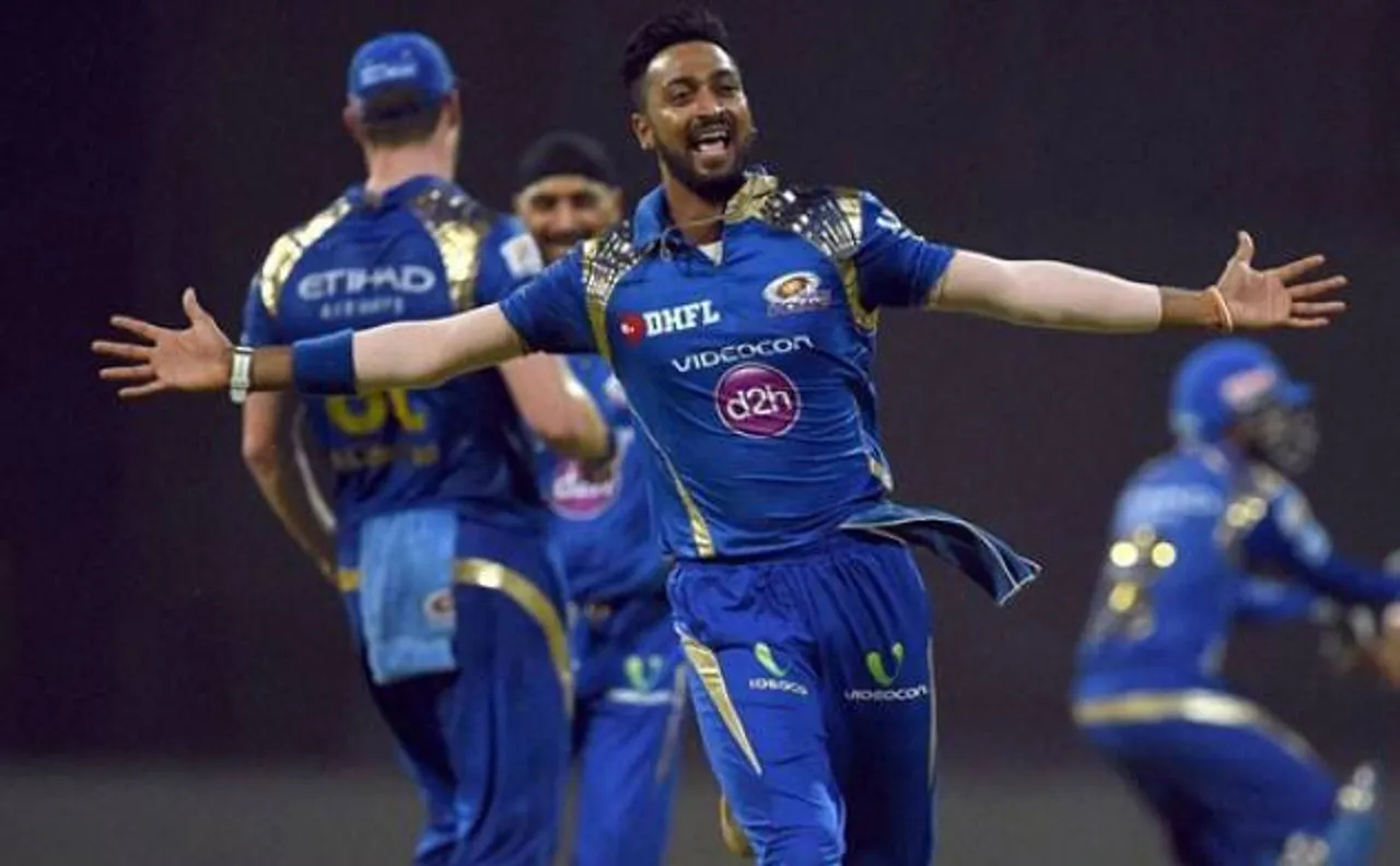 IPL 2016: Krunal Pandya's maiden IPL fifty, bowlers script Mumbai win