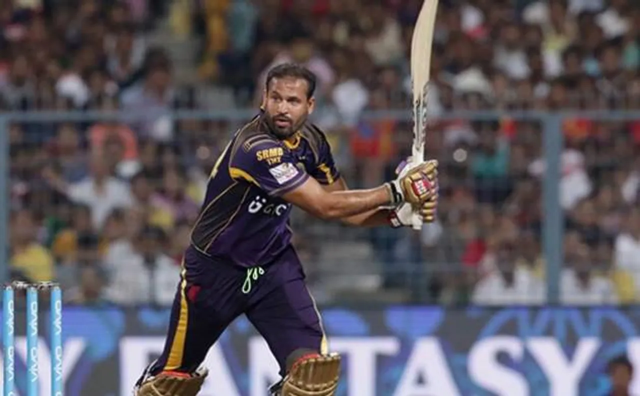 IPL 2016: Yusuf Pathan propels KKR to victory in rain-hit tie