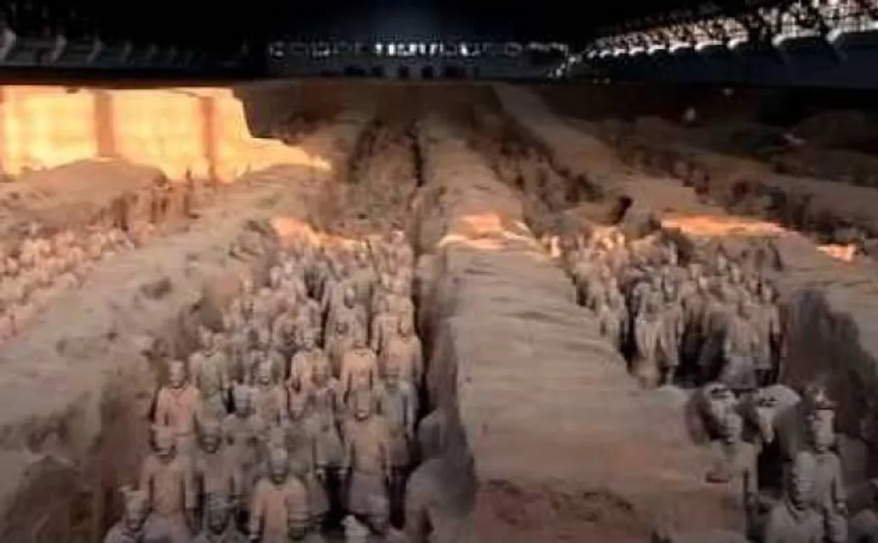 World's oldest 2100-year-old tomb of a Chinese emperor goes on display in China museum