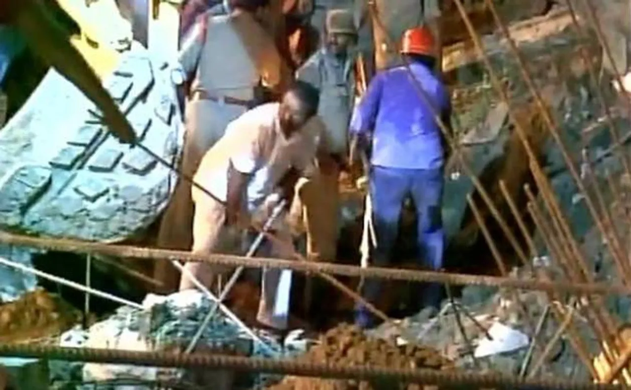 Andhra Pradesh: Seven construction workers dead under mud after landslip