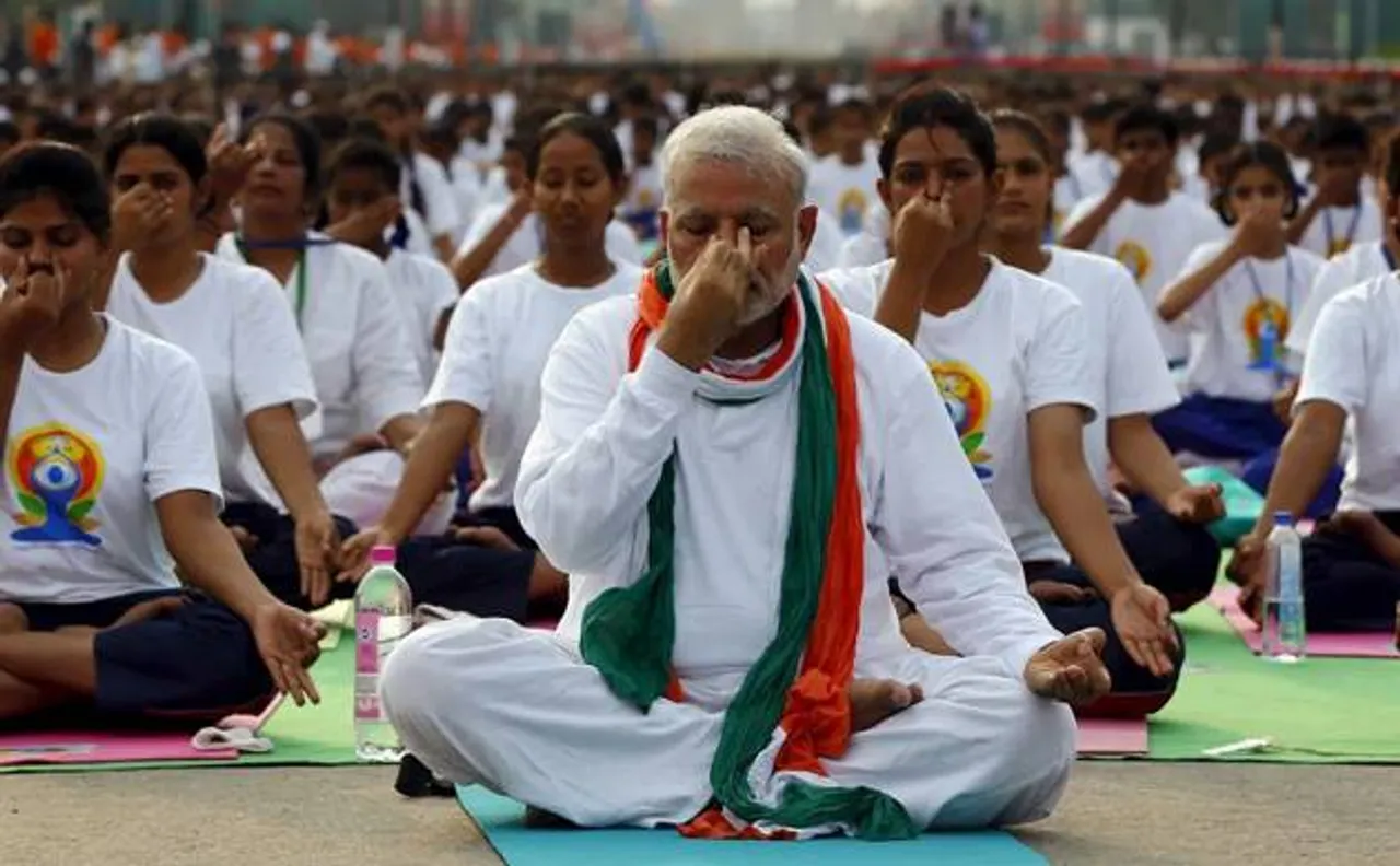 Muslim clerics, politicians oppose chanting of 'Om' on International Yoga Day