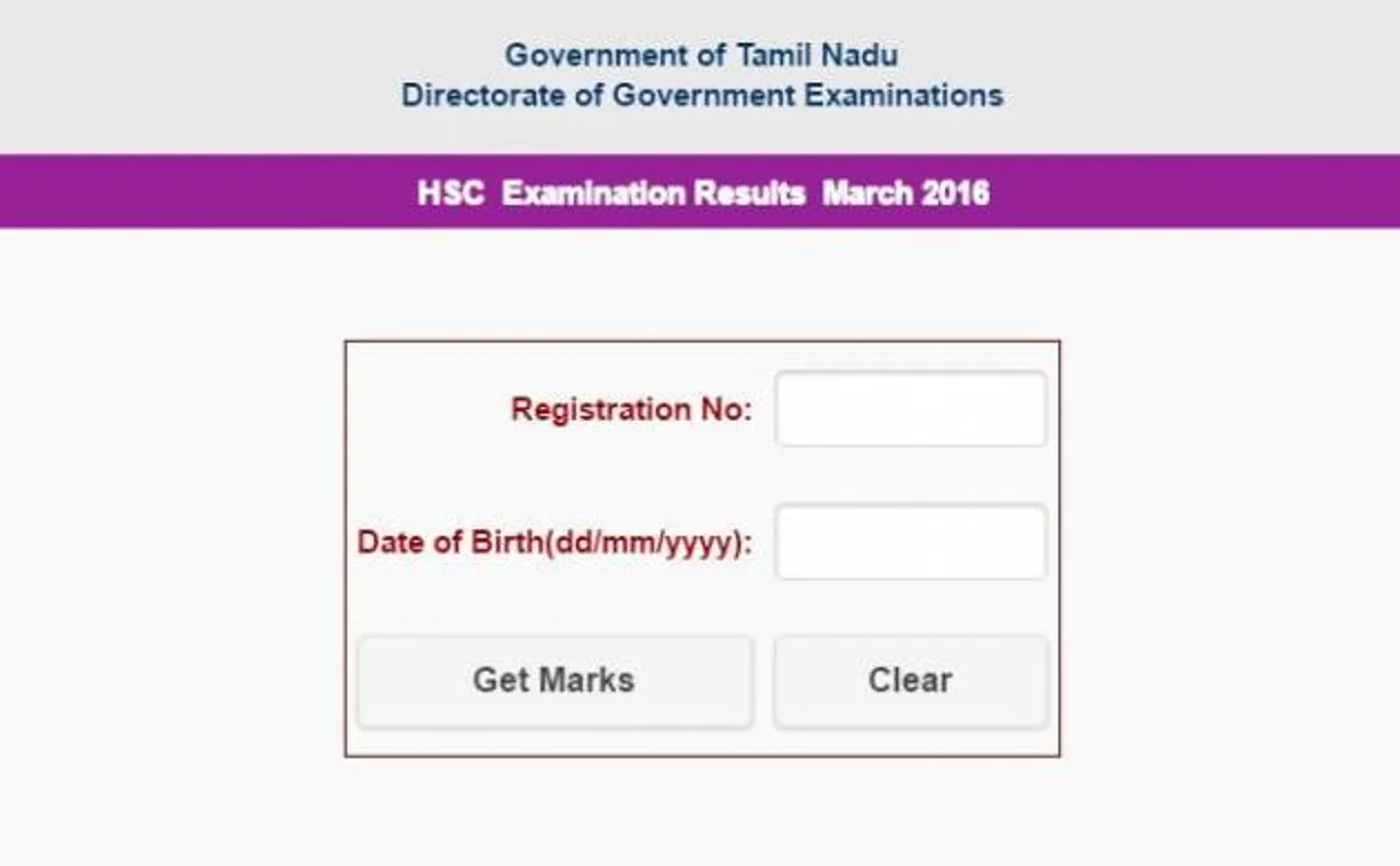 Tamil Nadu HSC Result 2016: TN Board 12th Results 2016 declared today; Check your result at tnresults.nic.in