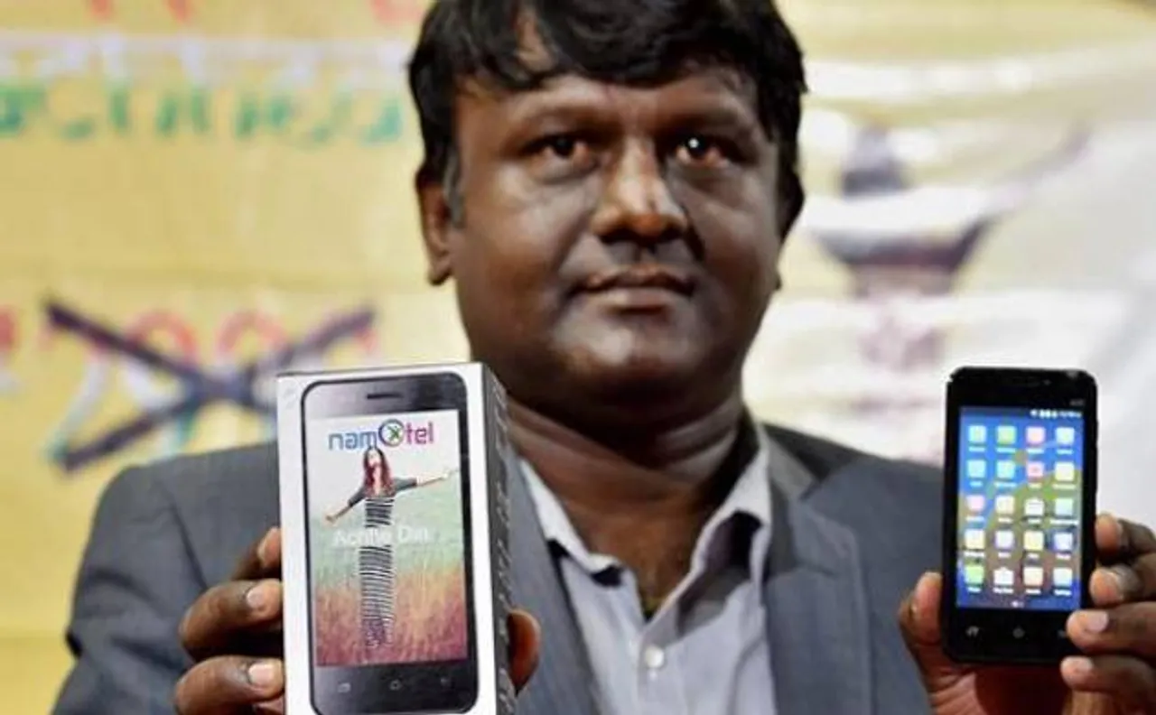 Worldâ€™s cheapest smartphone Namotel Achhe Din launched at just Rs.99