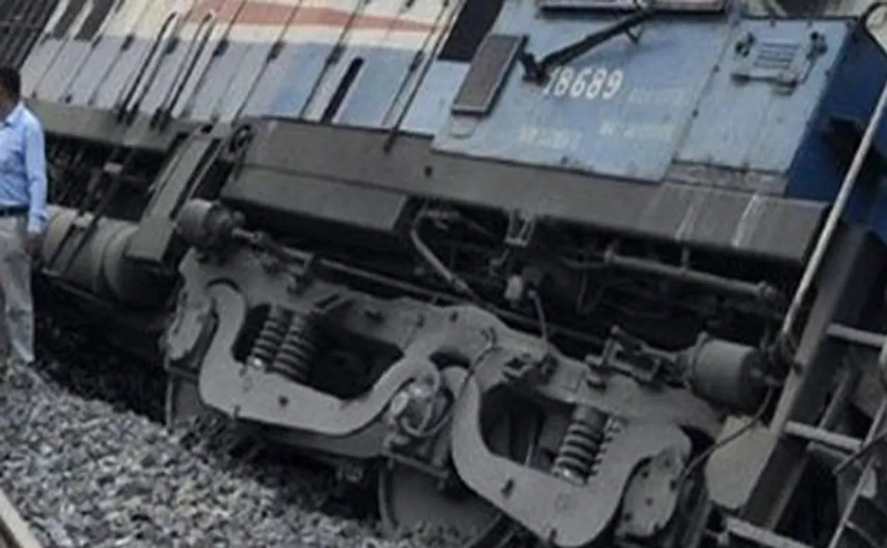 Assam-bound train derails due to landslip, no casualties reported