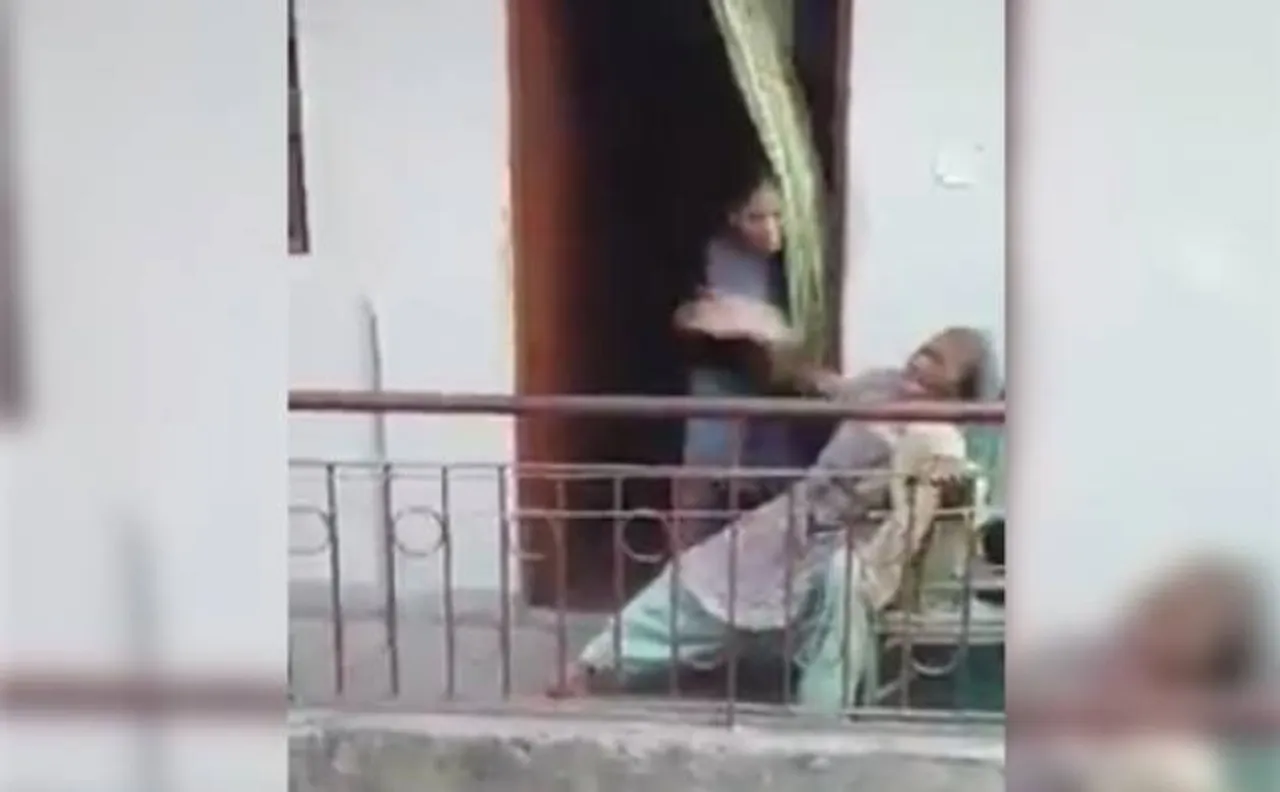 Mother physically assaulted by daughter, video goes viral