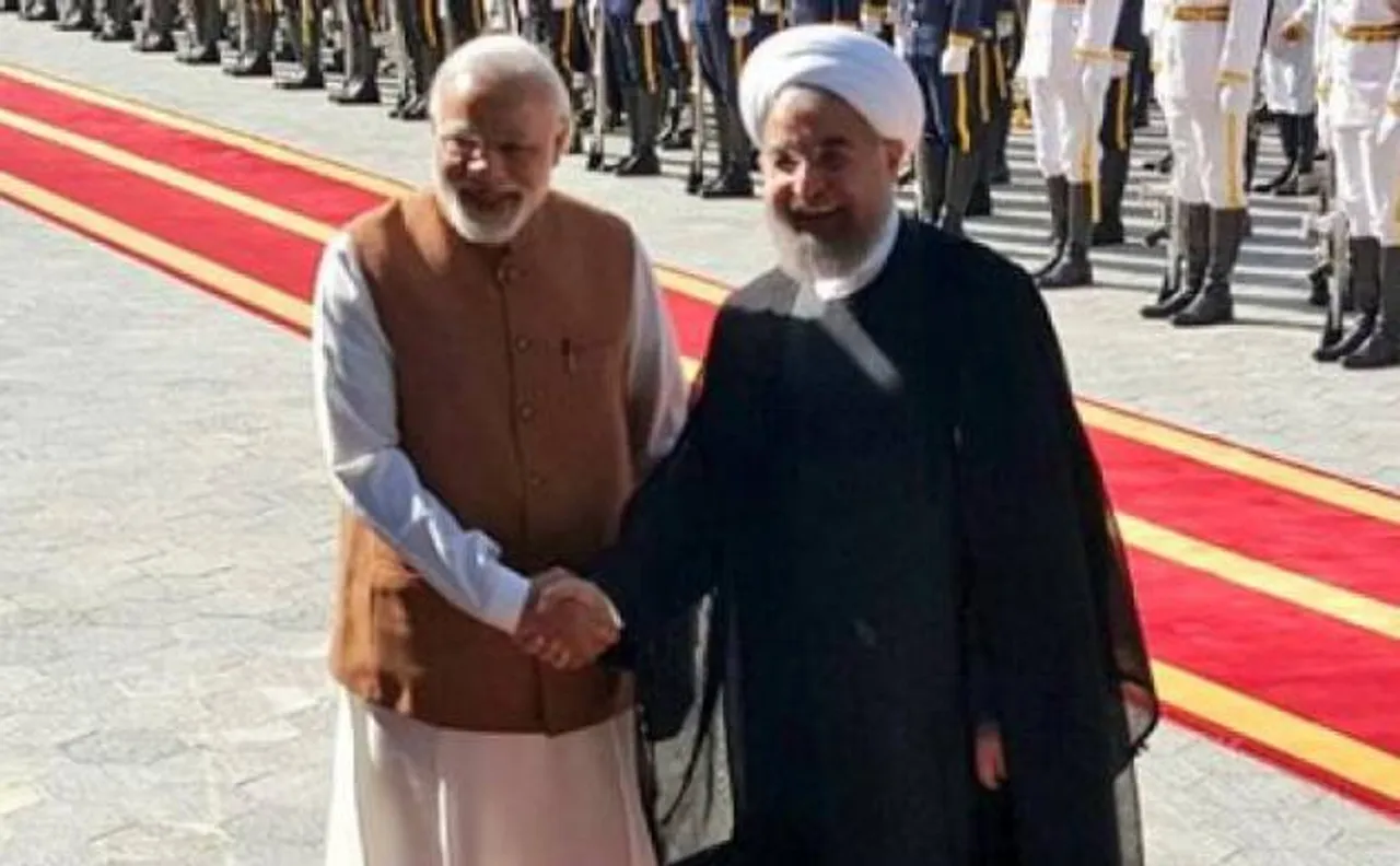 PM Modi accorded ceremonial welcome in Iran; Chabahar port on agenda