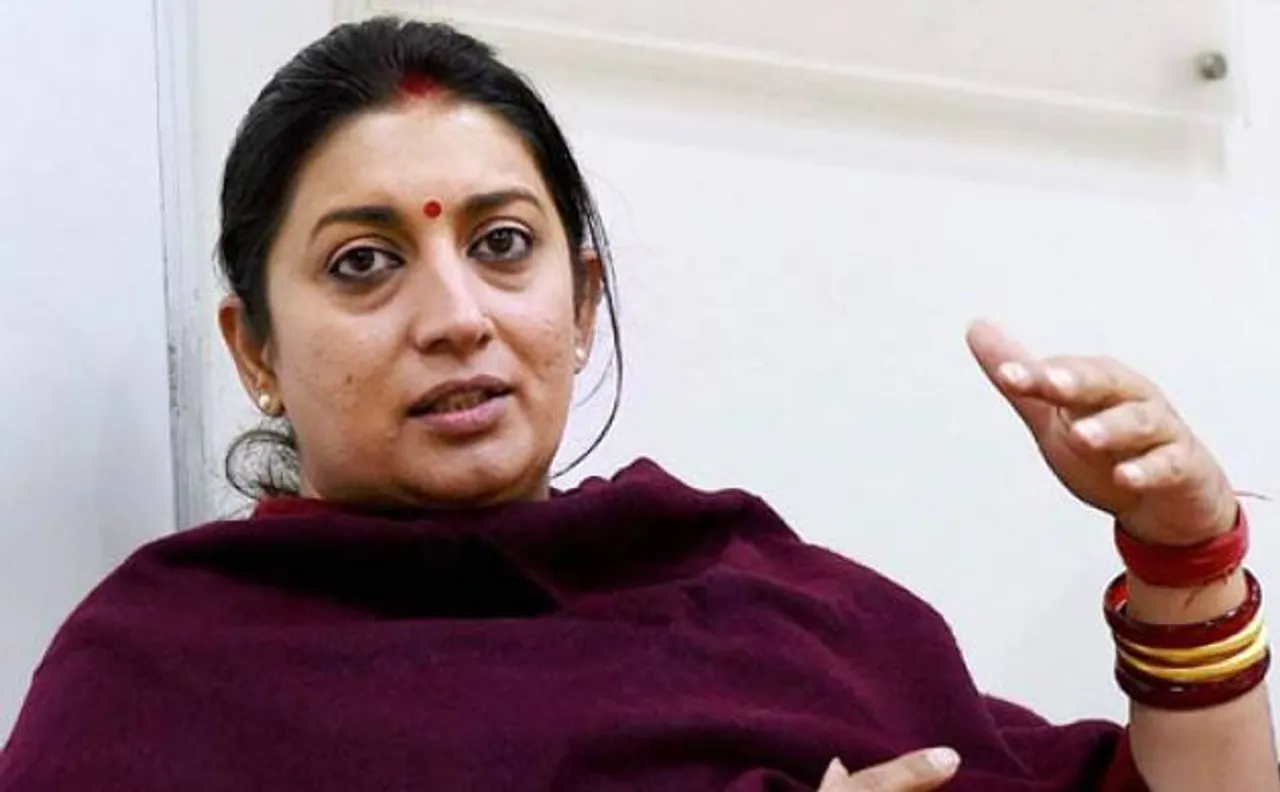Smriti Irani, Congress leader indulge in ugly twitter spat