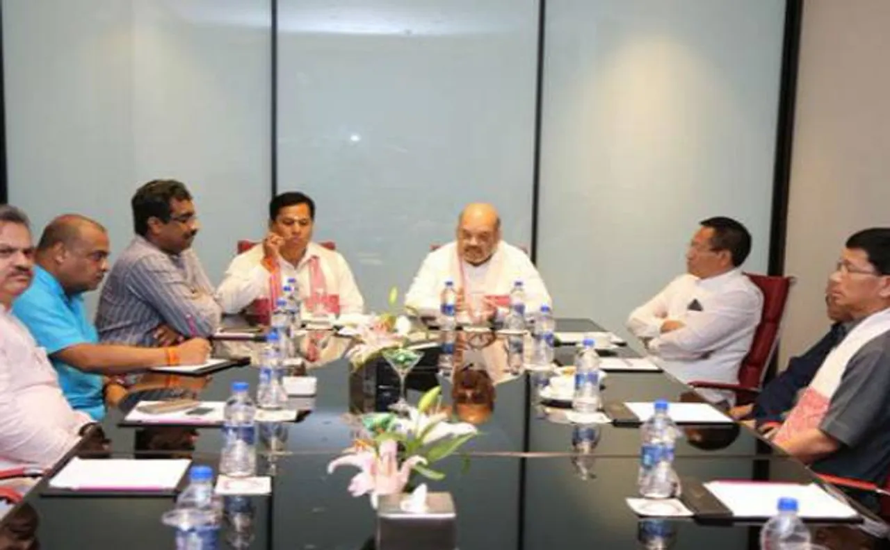 BJP forms North-East Democratic Alliance with anti-Congress blocks in the region