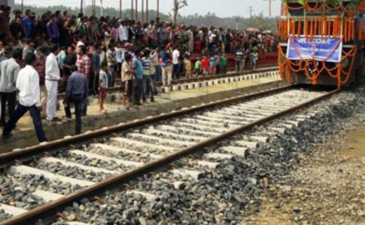 PM Modi inaugurates passenger trains for Manipur, Mizoram